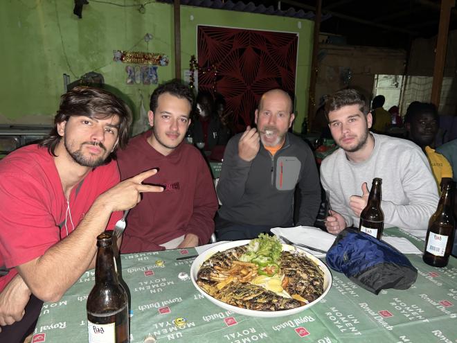 Dinner with Javi