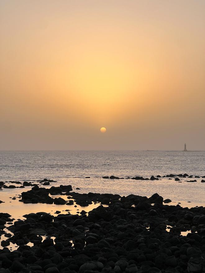 Atardecer en Dakar