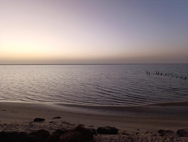 Sunset at Zebra Bar
