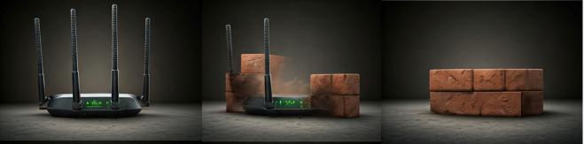 Router-Brick Transformation